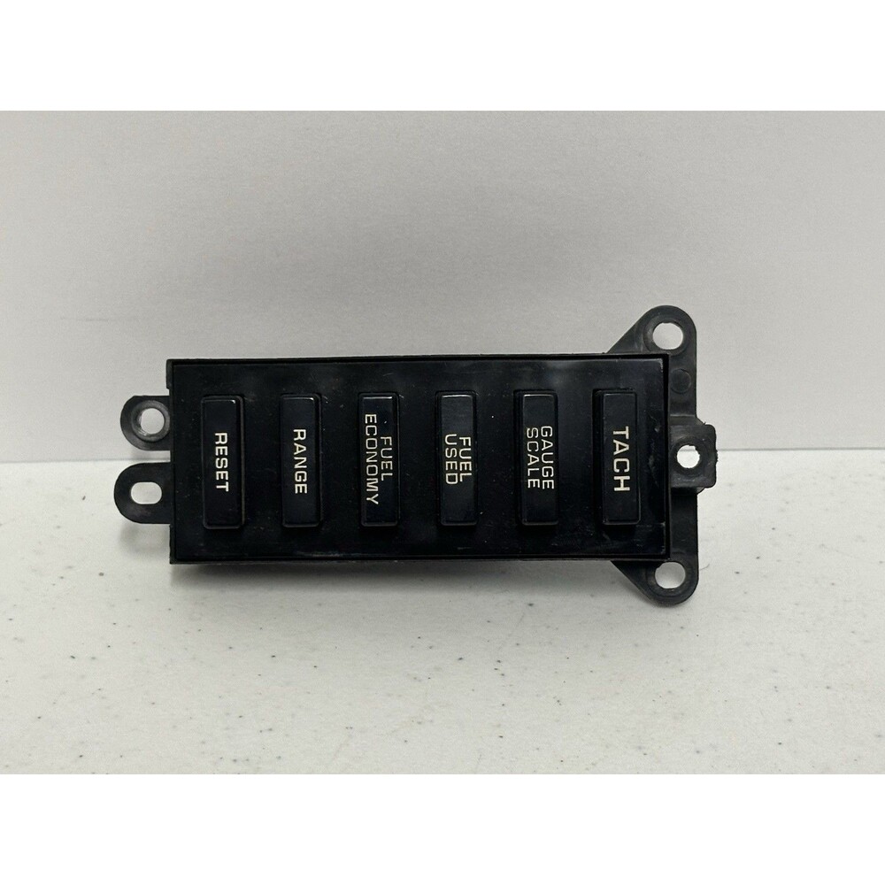 86 87 88 89 Oldsmobile Toronado Gauge Selector Information Switch 16362200